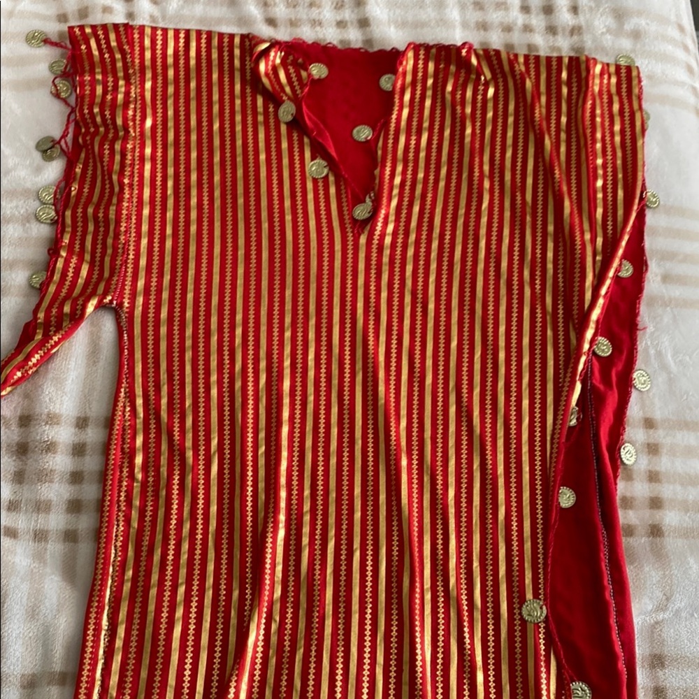 VINTAGE Egyptian belly dancer dress